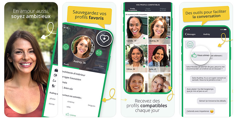 application mobile elite rencontre