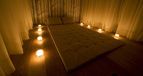 pièce de massage