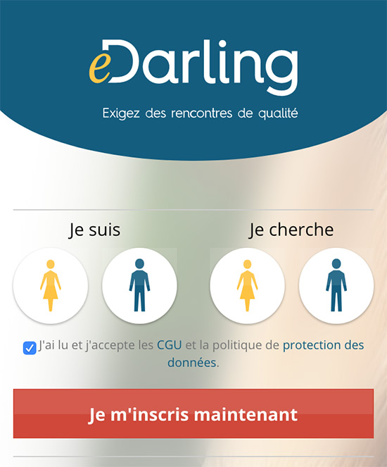 inscription edarling