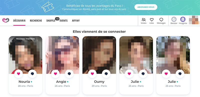 interface meetic