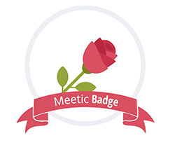 meetic badge